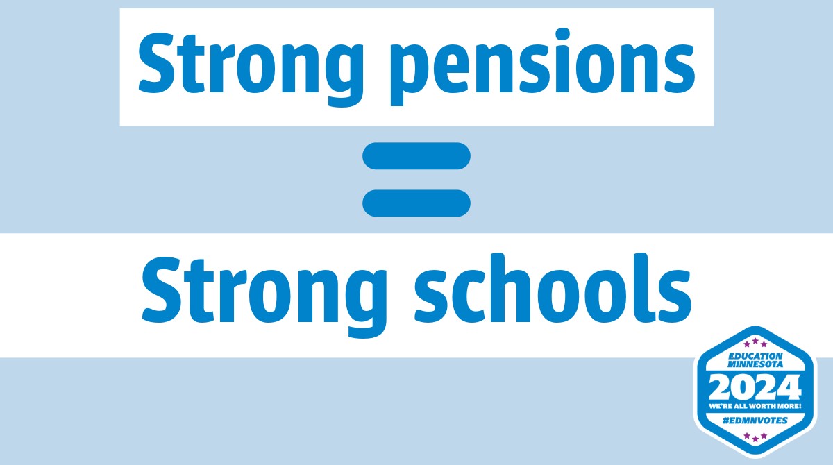 Strong pensions strong schools landscape